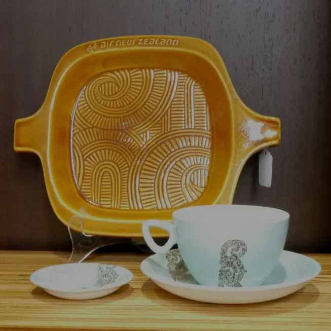 C/LYNN AIR NZ TEAL C& S + KORU PLATTER Image 1++