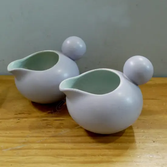PR DOROTHY THORPE BALL HANDLED JUGS