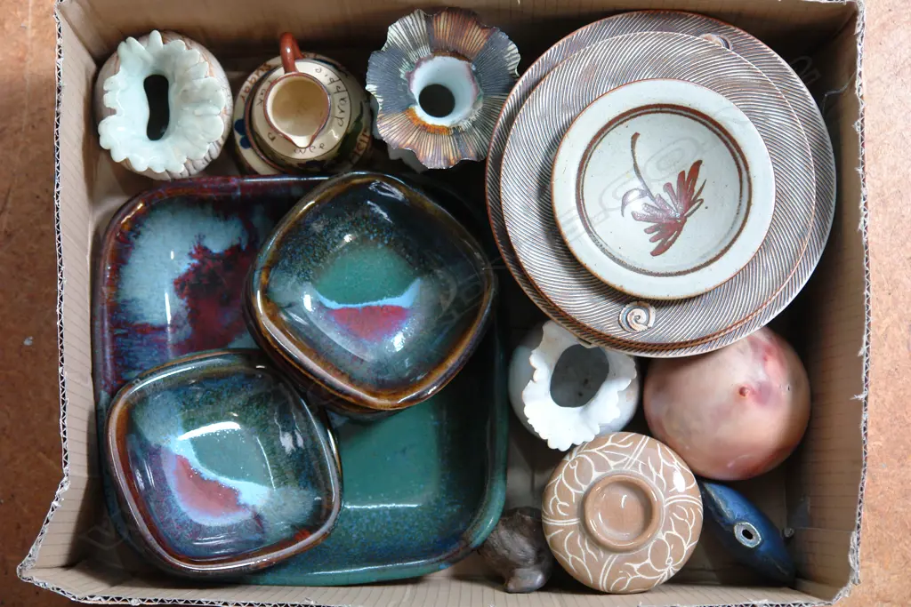 A collection of mainly N.Z. Studio potter's work Image 1++
