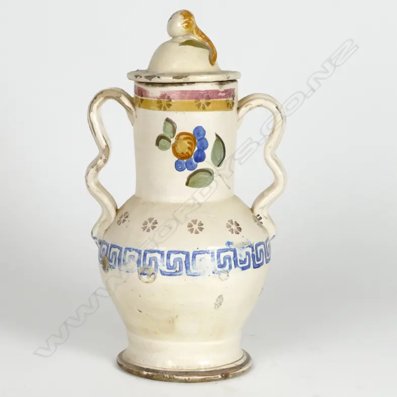 Unknown European lidded jar Image 1++