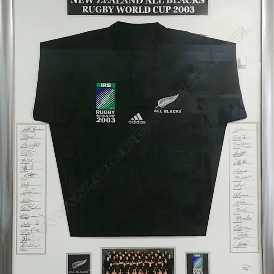 CERTIFIED 2003 AB'S JERSEY & SGD BY AB'S LTD ED.