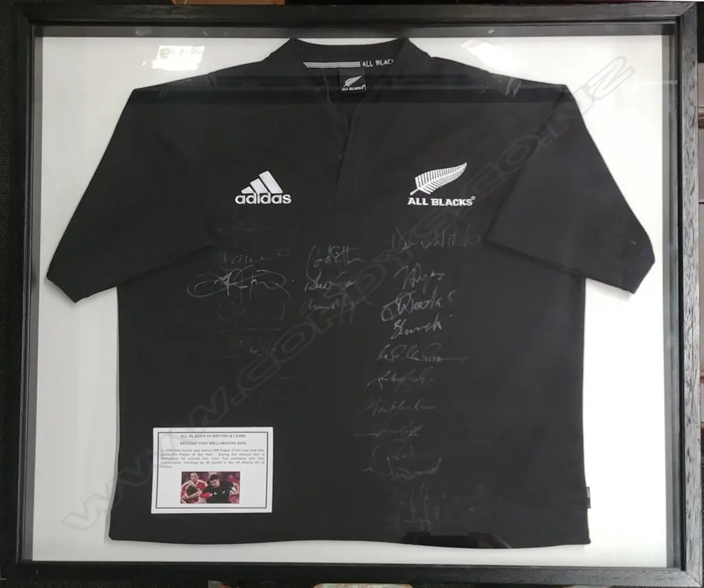 SGD 2005 AB'S JERSEY W PROVENANCE (ON BACK) Image 1++