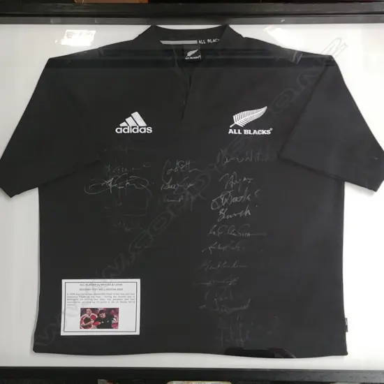 SGD 2005 AB'S JERSEY W PROVENANCE (ON BACK)