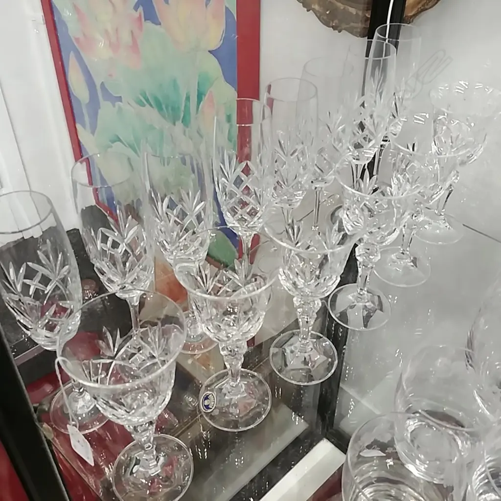 14 BOHEMIA CRYSTAL GLASSES Image 1++