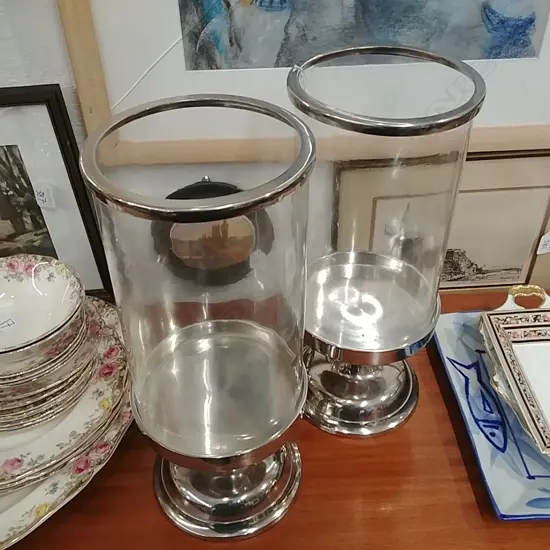 PR OF HURRICANE LAMPS