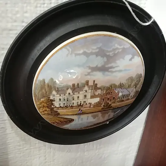 PRATTWARE POT LID "SANDRINGHAM"
