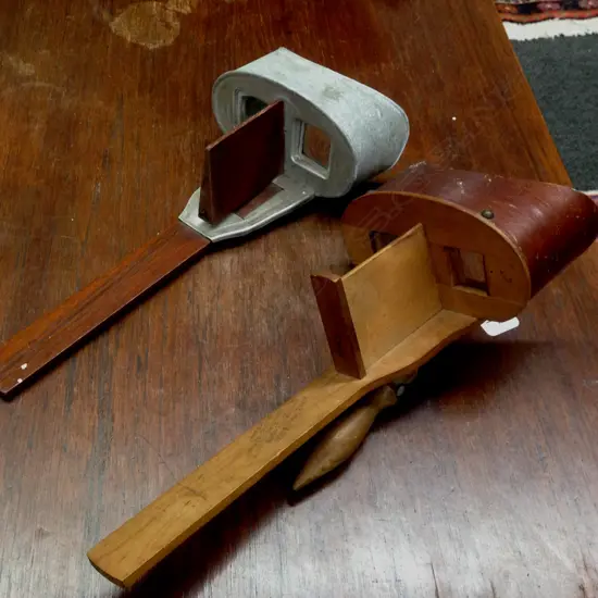 2 EARLY STEREOSCOPIC VIEWERS