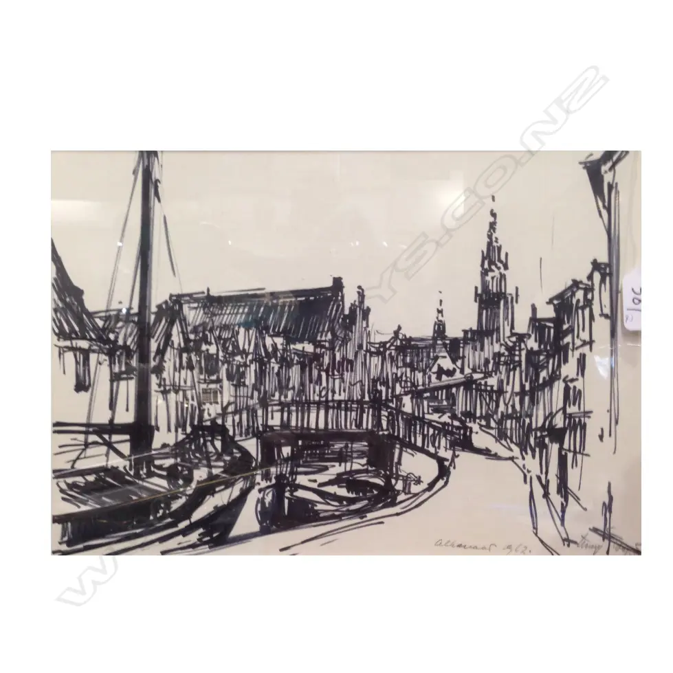 REMBRANDT ETCHING AND DUTCH INK DRAWING Image 1++