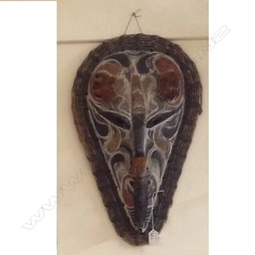 2 LARGE PNG WOOD MASKS Image 1++