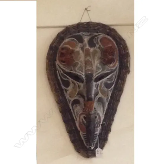 2 LARGE PNG WOOD MASKS