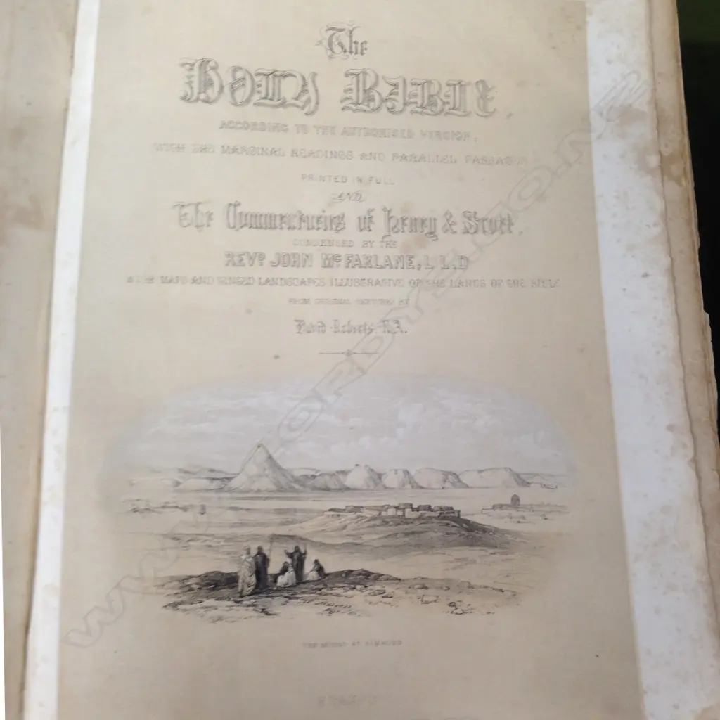 '...The Commentaries of Henry & Scott condensed by the Revd. John McFarlane Image 1++