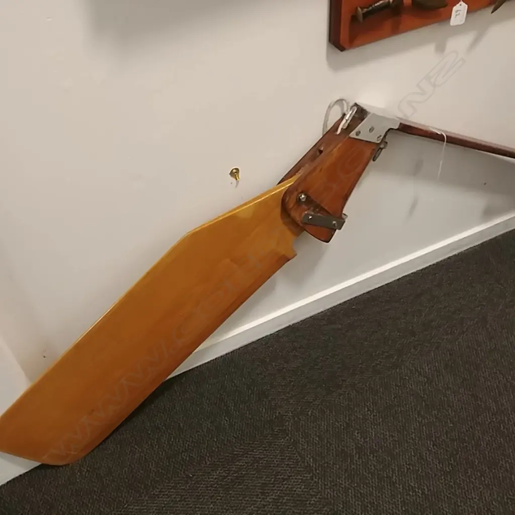 YACHT RUDDER & TILLER Image 1++