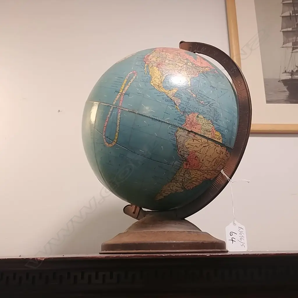 VINTAGE GLOBE Image 1++