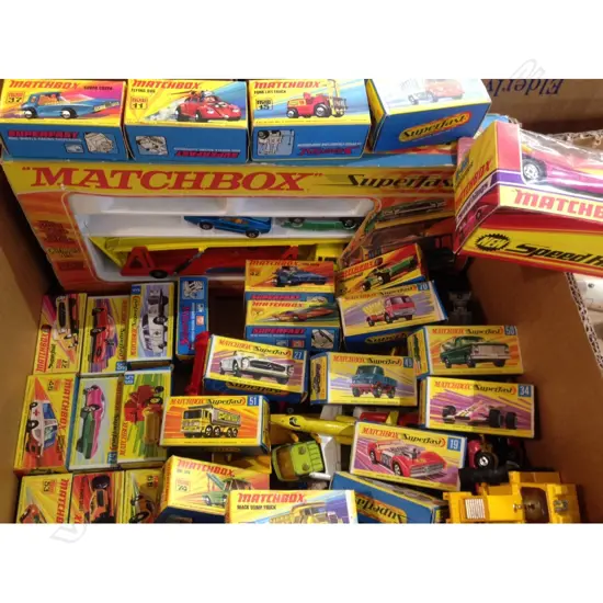 BOX MATCHBOX SUPERFAST-BOXED & LOOSE - ETC