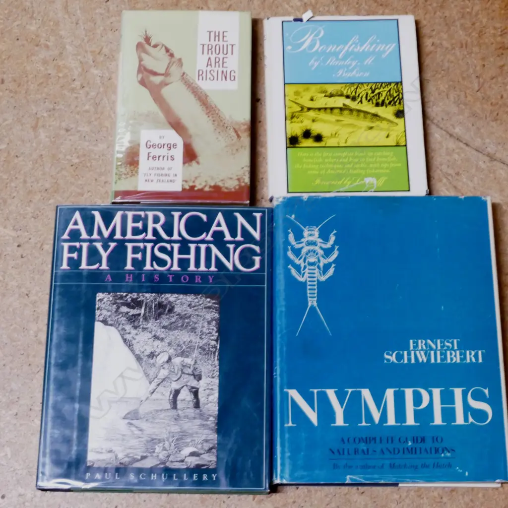 A box of fine assorted fishing books Image 1++