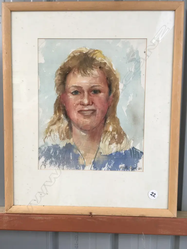 Foster Clark 'Sandy 2' w/c & Girl Reading pencil Image 1++