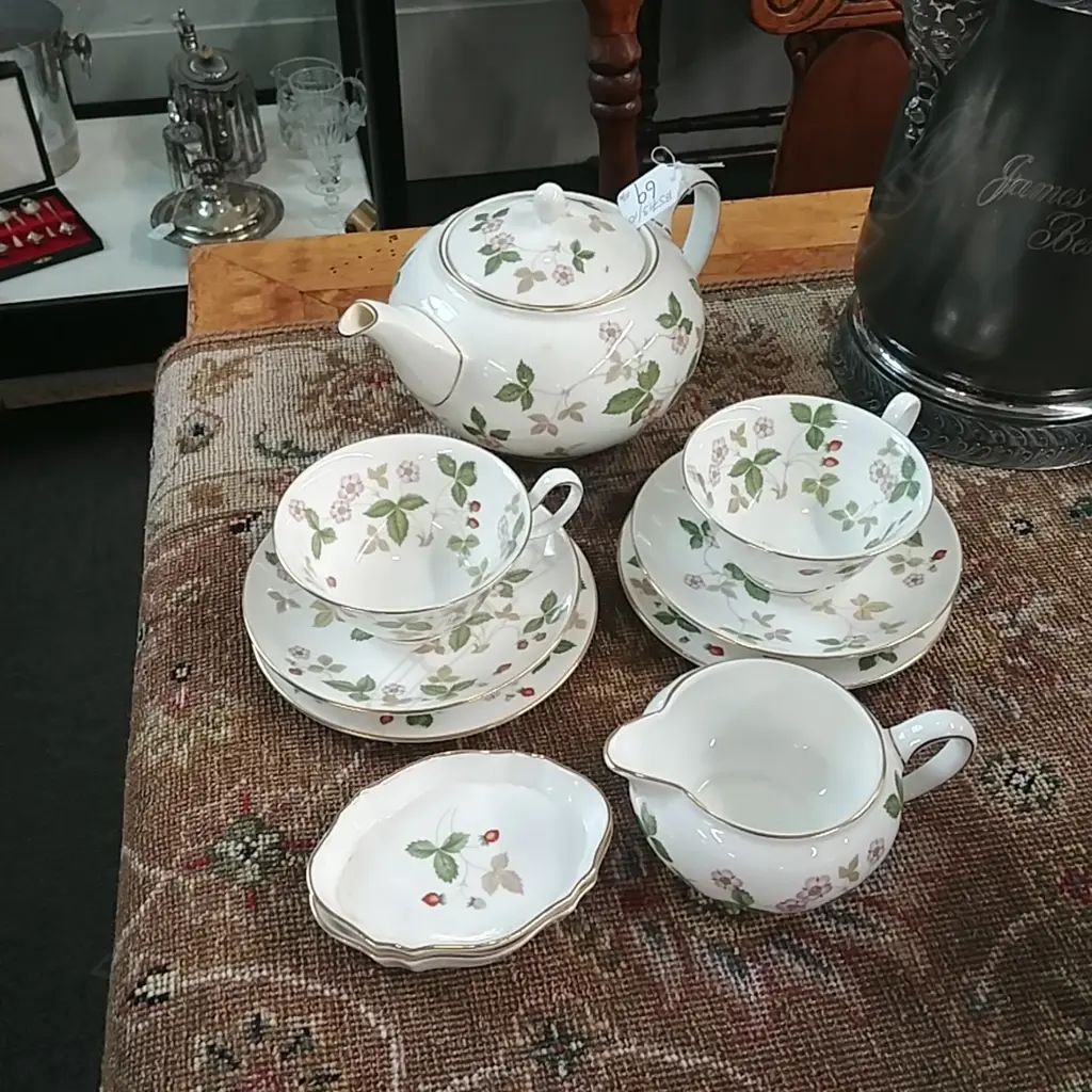 10 PCS  WEDGWOOD (INCL. TEA-POT) Image 1++