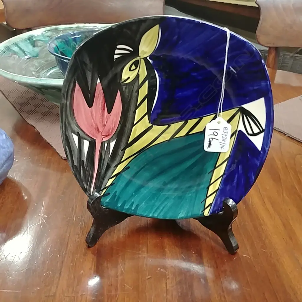 NORWEGIAN HAND PAINTED PLATE Image 1++