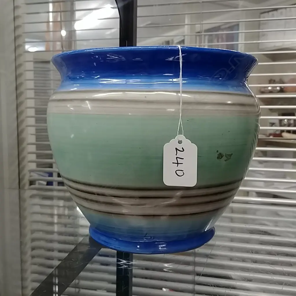 SHELLEY STRIPED JARDINIERE Image 1++