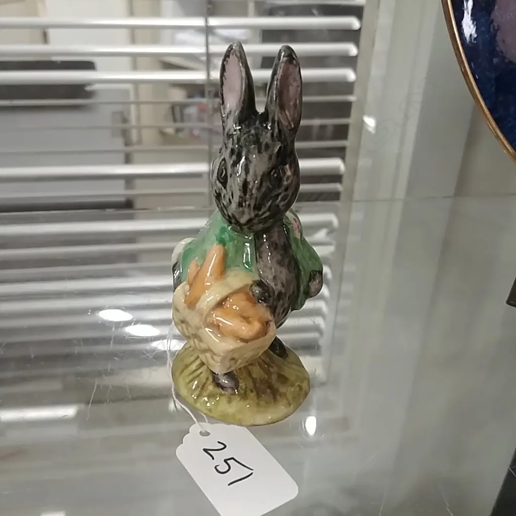 R.A. B.POTTER LITTLE BLACK RABBIT BP6A Image 1++