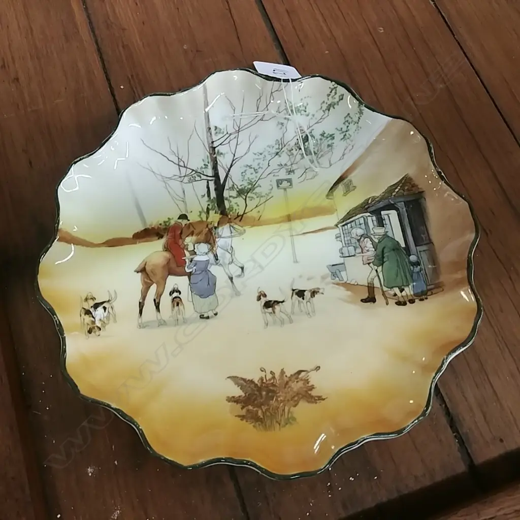 [13239] R.D. PLATE - HUNTING SCENE Image 1++