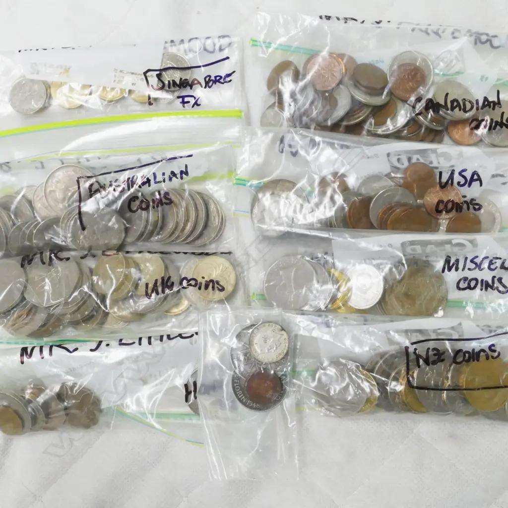 BAG ASSTD COINS Image 1++