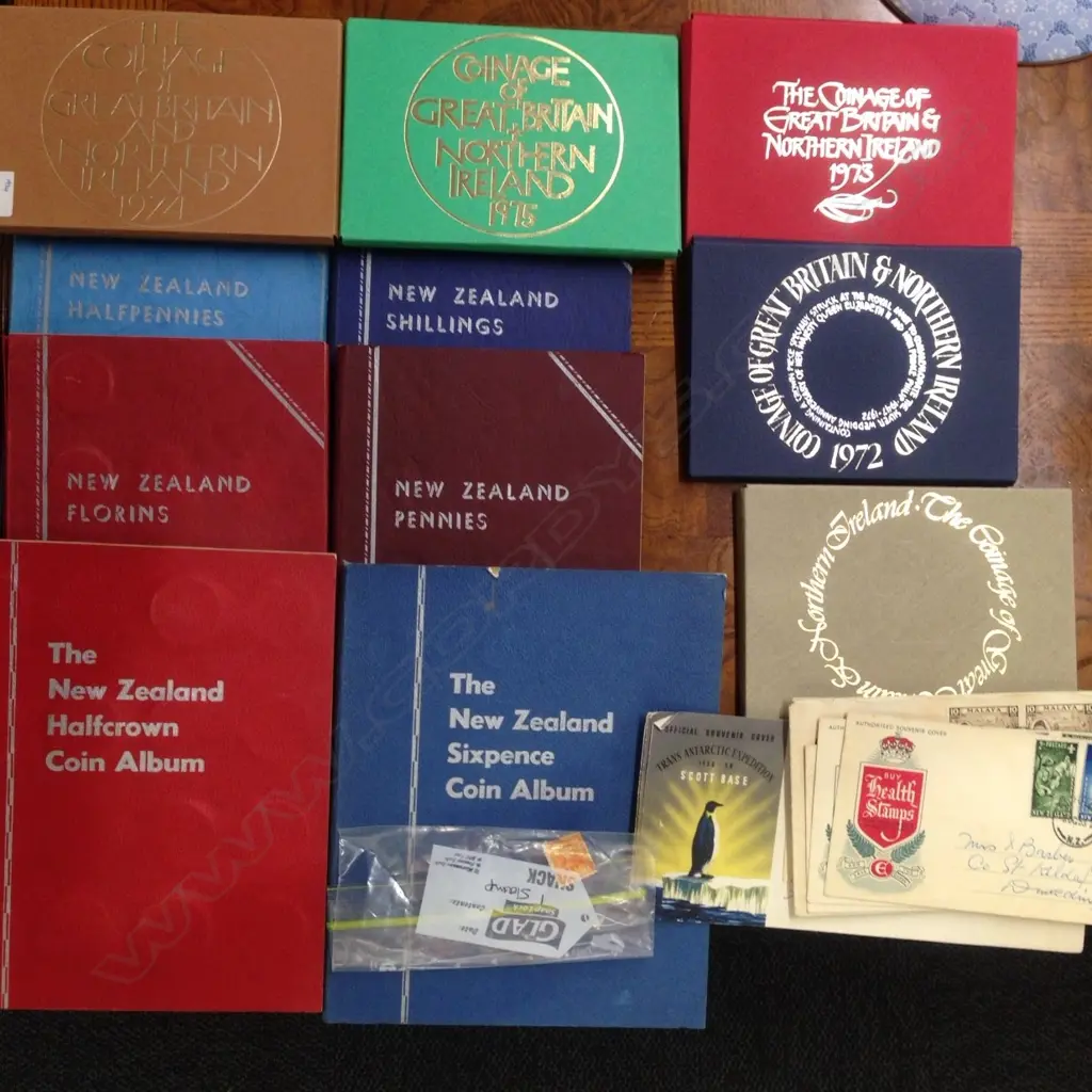 BOX ASSTD COIN SETS-F.D.C.-ETC Image 1++