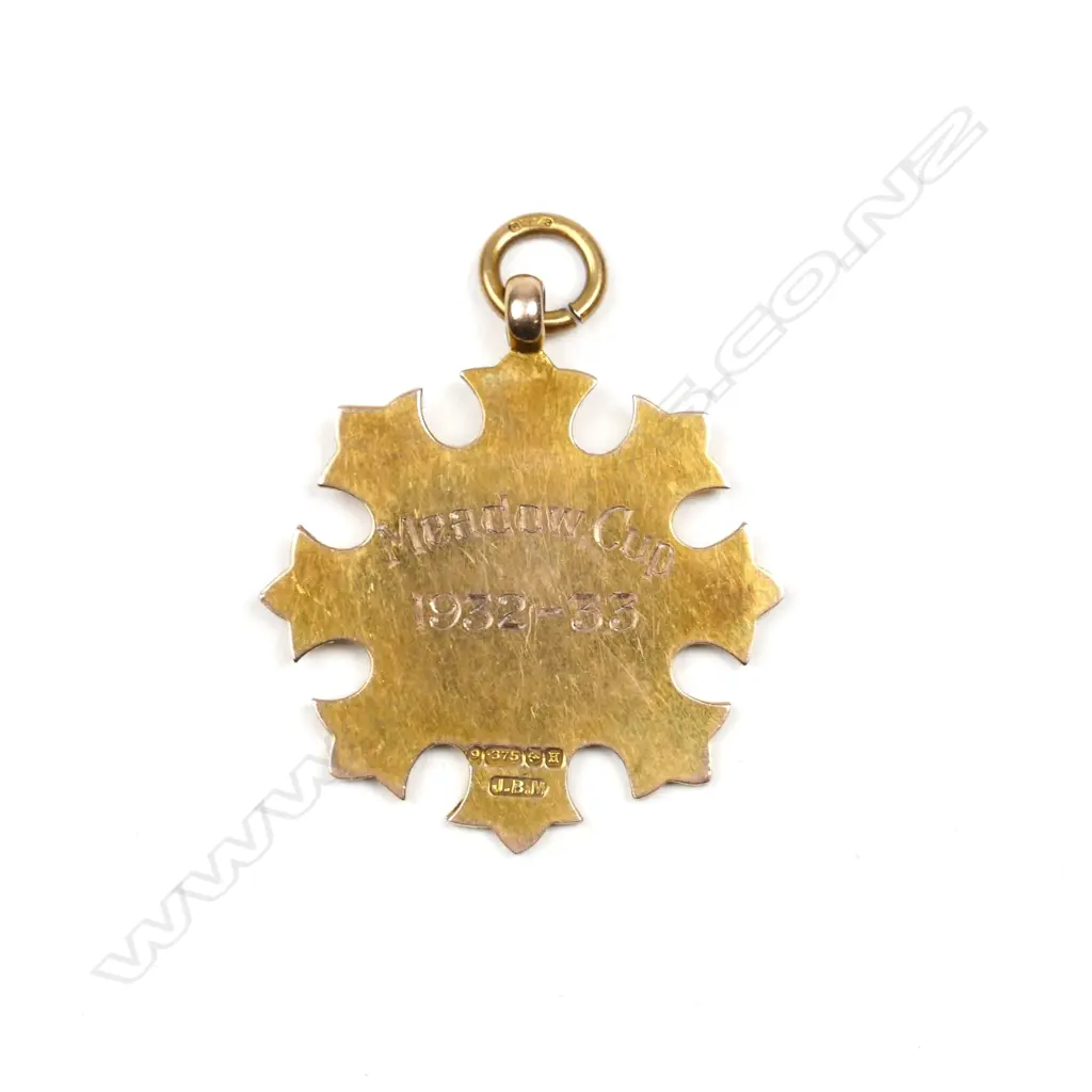 A 9ct. gold medal Image 1++