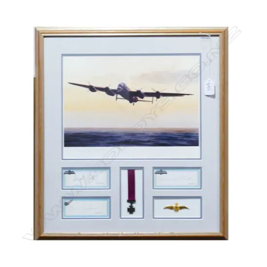 1989. One multi-panelled showing Spitfire print