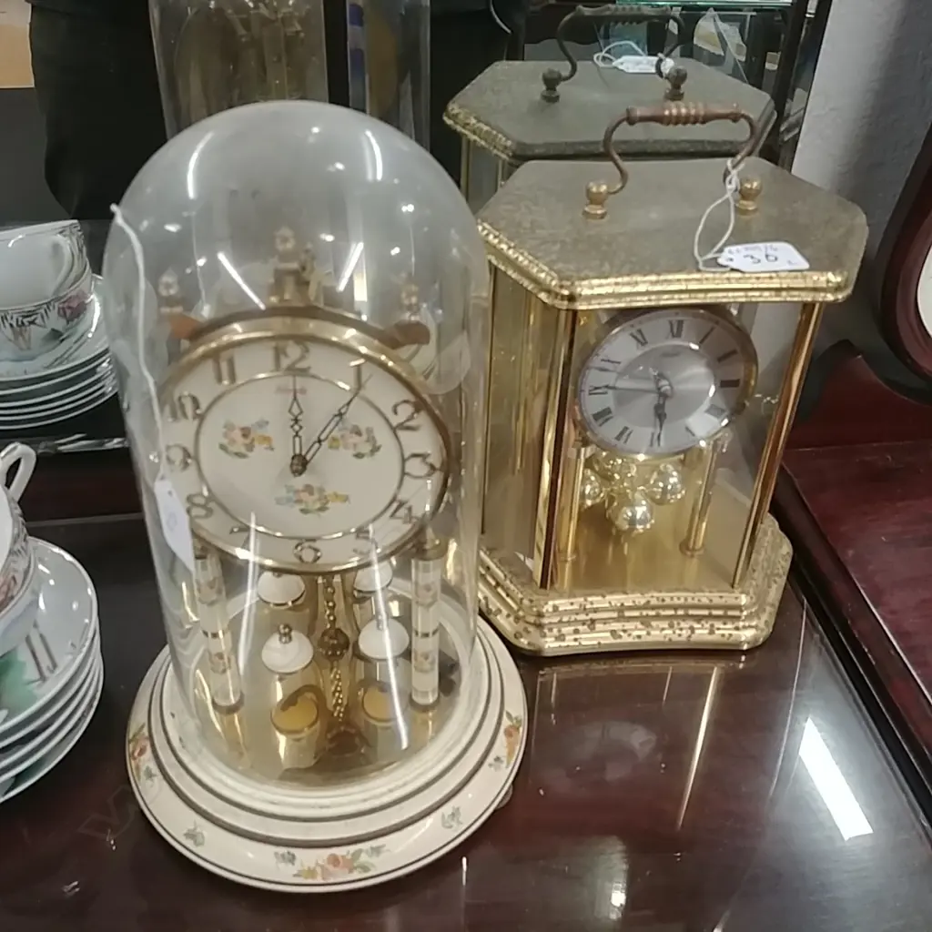 GERMAN 'KUNDA' DOME CLOCK+CLOCK (BATTERY) Image 1++