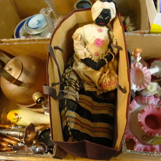 VICTORIAN TEA COSY AND MAMMY DOLL