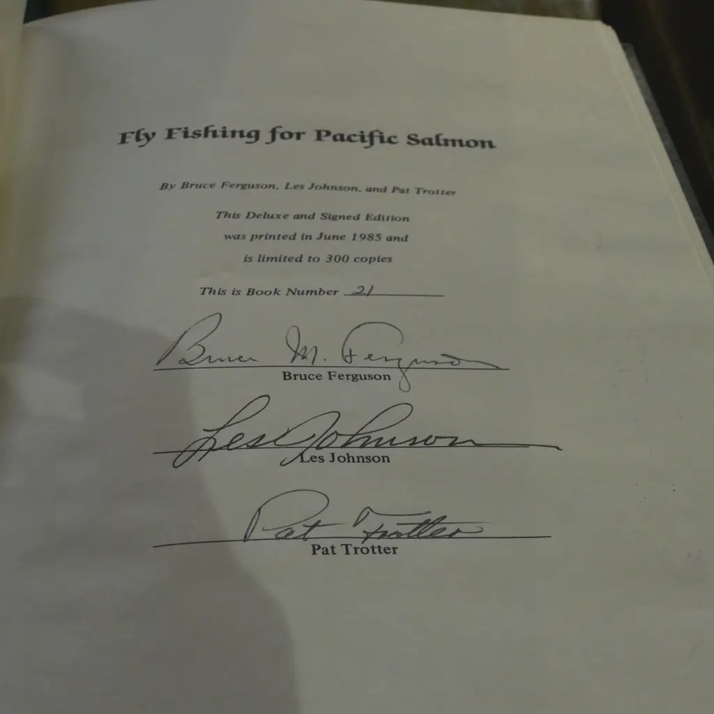 A box of fine fishing books Image 1++