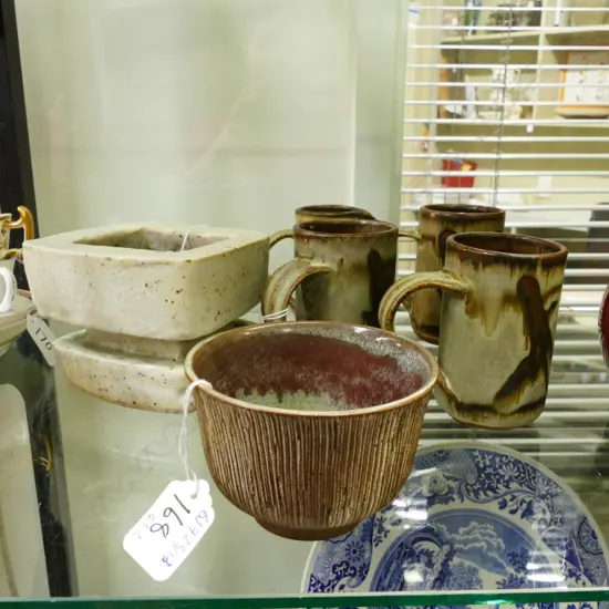 4 DORIS DUTCH PCS + DANISH BOWL & POTTERY PC