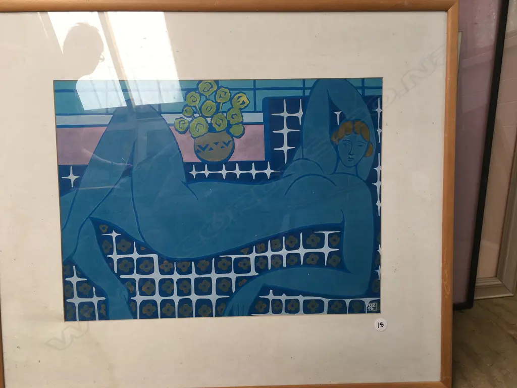 Foster Clark Henri's Model 73 x 87 sc/print 1996 Image 1++