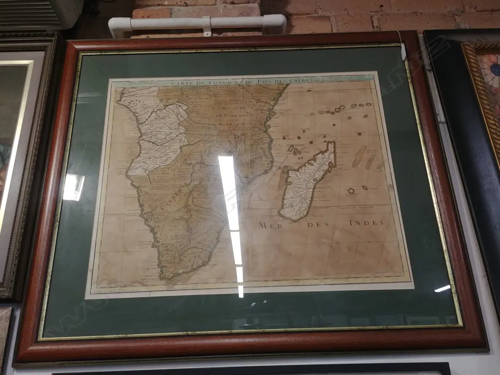ANTIQUE MAP  STH AFRICA 1708 Image 1++