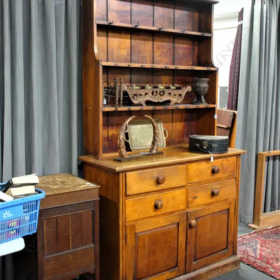 COLONIAL KAURI KITCHEN DRESSER