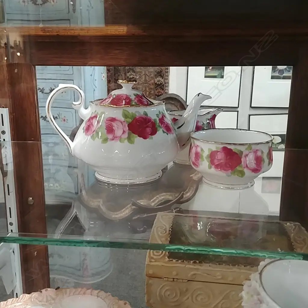 3PC R.A. OER TEA SERVICE Image 1++