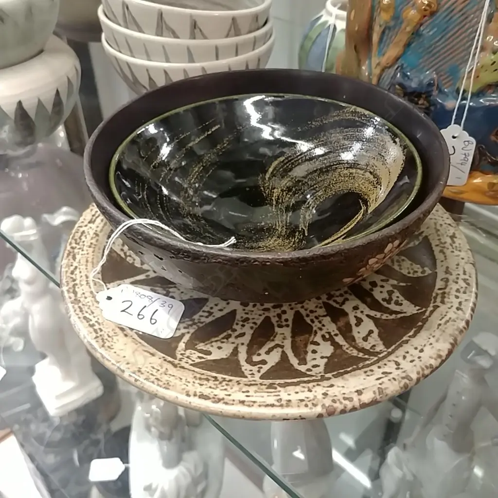 SMIESEK POTTERY PLATE + 2 OTHERS  Image 1++