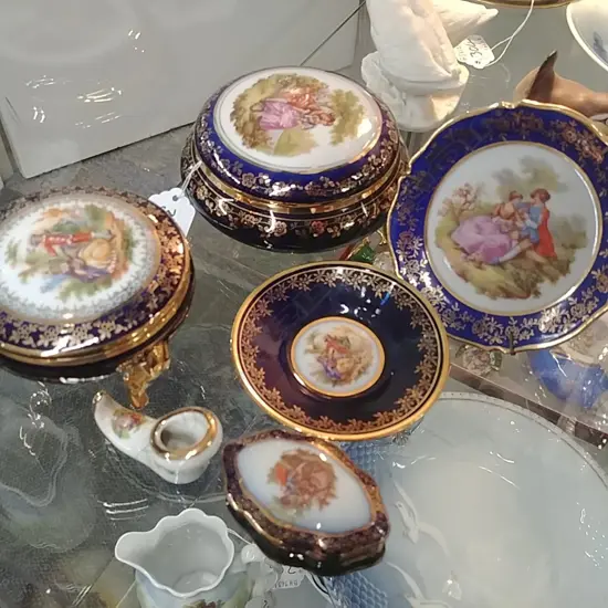 6PCS LIMOGE CHINA
