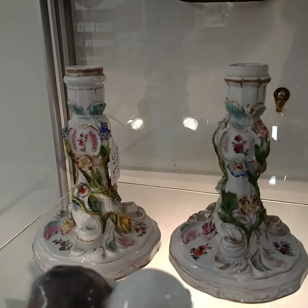 PR MEISEN CANDLESTICKS Image 1++
