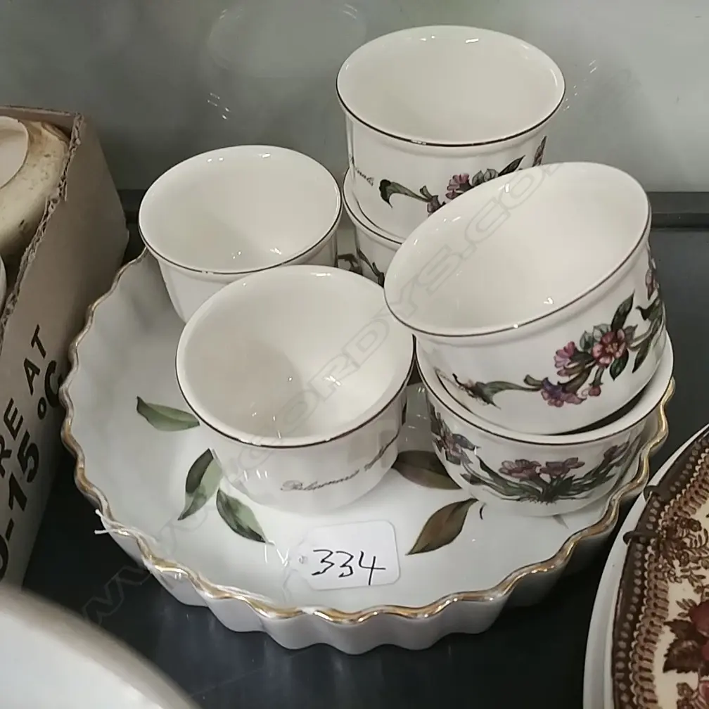 EVESHAM DISH &6 V/BOCH SMALL BOWLS Image 1++
