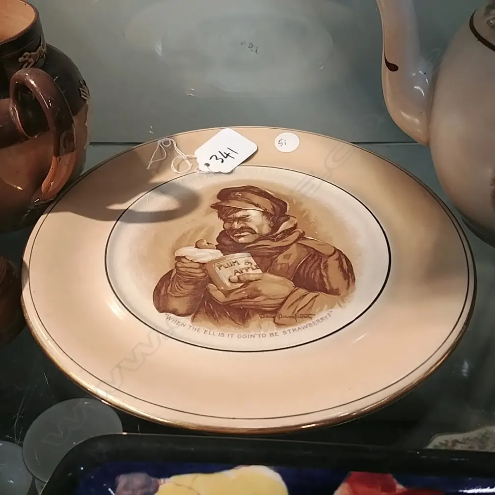 BAINSFATHER WW1 PLATE Image 1++
