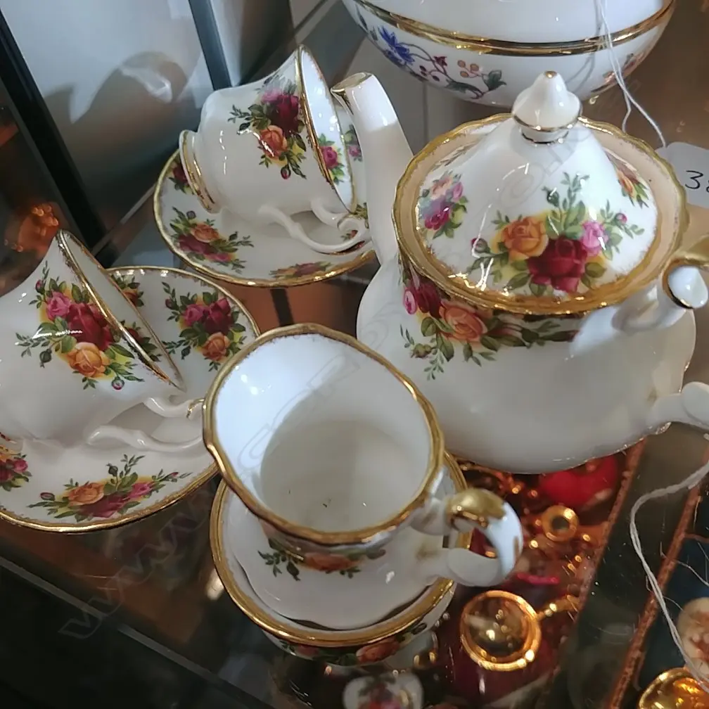 R/A OCR MINIATURE 2 PERSON TEASET Image 1++