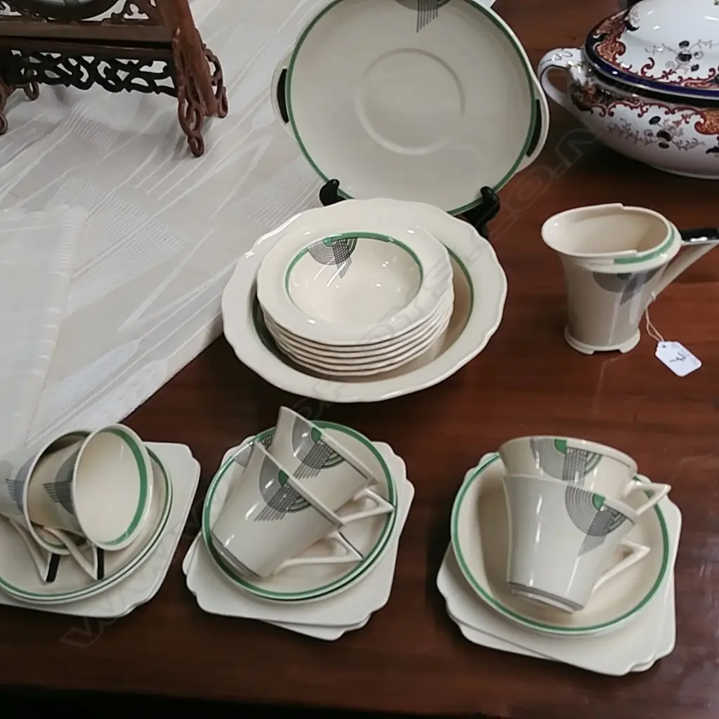 DOULTON ART DECO "TANGO" SET Image 1++