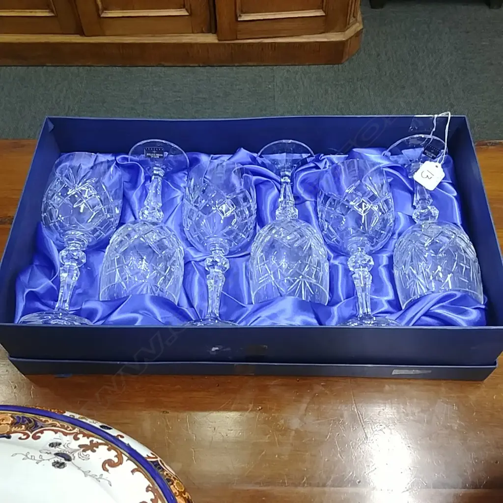 ROYAL WORCESTER CRYSTAL GLASSES Image 1++