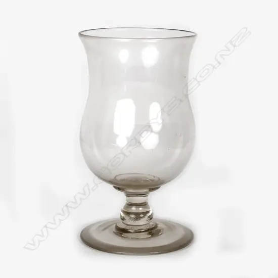 A Georgian glass celery vase