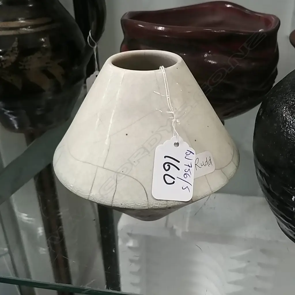 RICK RUDD POTTERY VASE Image 1++