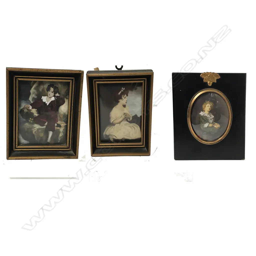 3 MINIATURES AFTER THE MASTERS Image 1++