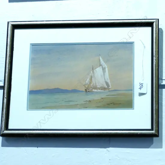 RIX CARLTON - W/C - SAIL BOAT