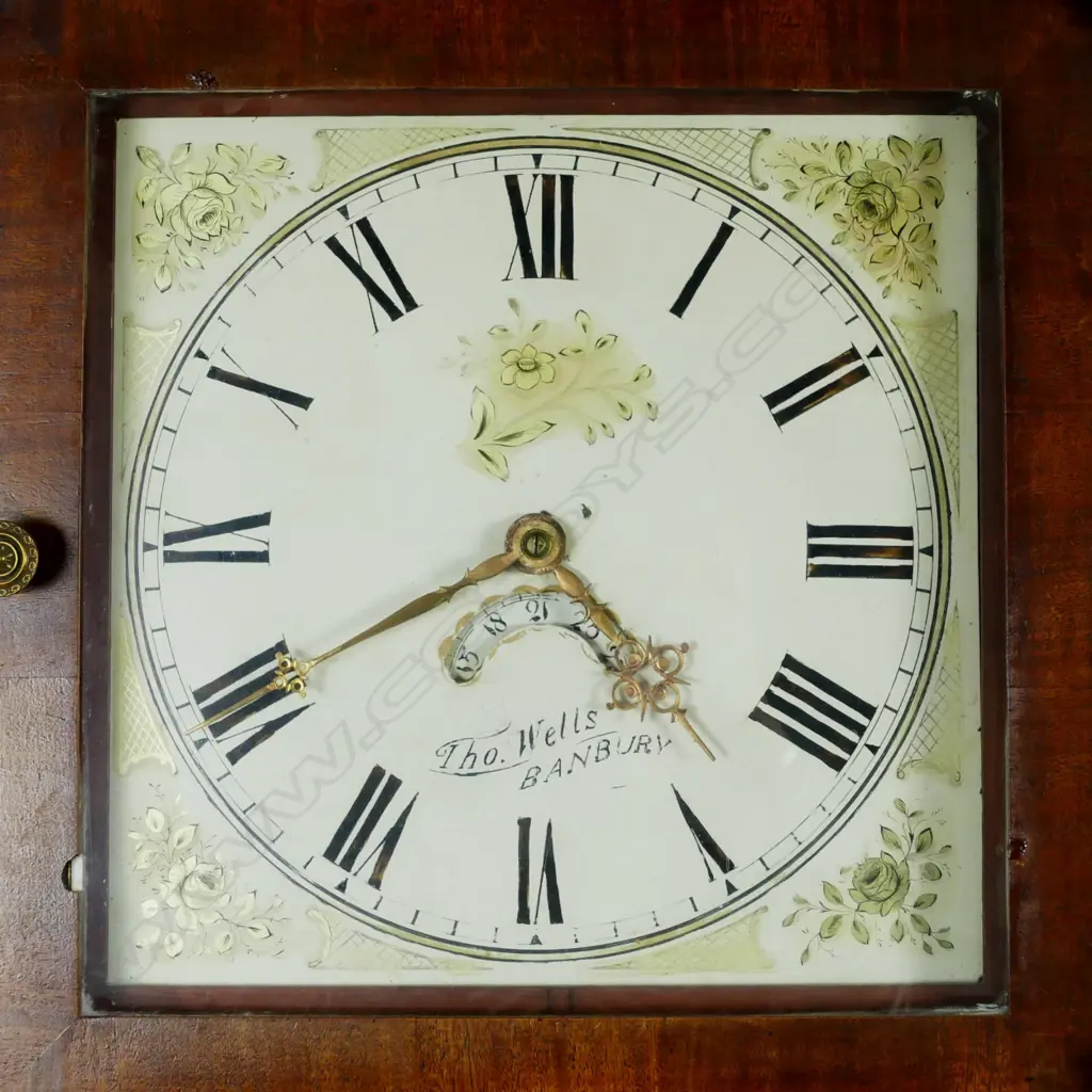 A 19thC English longcase clock Image 1++